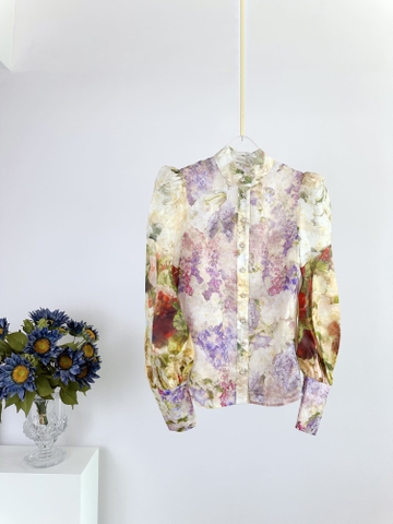 ÁO ZIMMERMANN Flower Vintage Dress High Classy