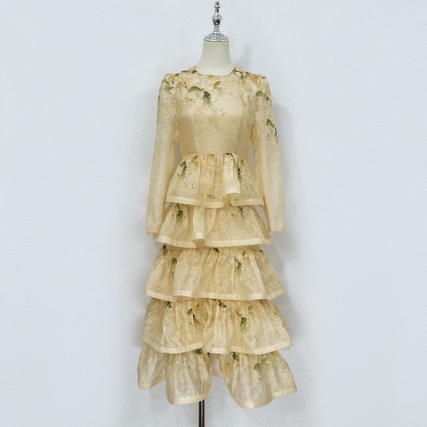 VÁY ZIMMERMANN Flower Vintage Dress High Classy
