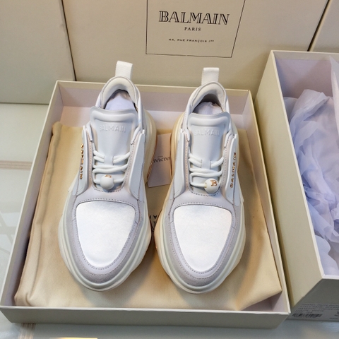 GIÀY BALMAIN WHITE SNEAKERS