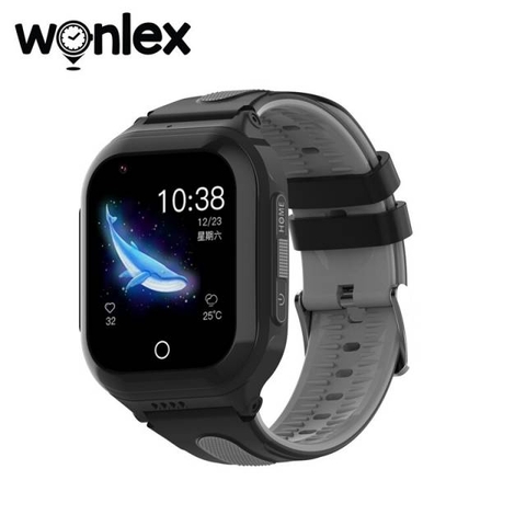Wonlex KT24S Có Rung Gọi Video Call , 4G, Wifi, Chống Nước Màu Hồng Tặng Sim 4G