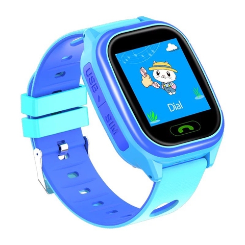 Đồng Hồ Kids Watch T08S Chống nước Có tiếng Việt Tặng Sim 4G