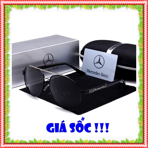 Kính Mắt Nam Mercedes Bez 751 Cao cấp UV400 Full Box, Full Logo, Mới 2020