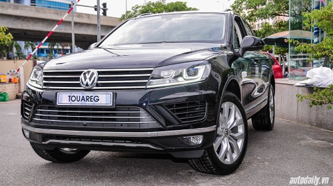 "Ngắm" SUV hạng sang Volkswagen Touareg 2015 đầu tiên tại Việt Nam