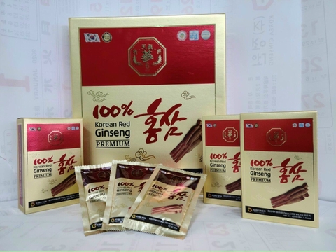 TINH CHẤT NƯỚC HỒNG SÂM 100% KOREAN RED GINGSENG PREMIUM JEONG WON