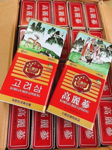 Sâm khô hộp thiếc 300g