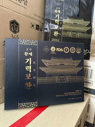 AN CUNG TRẦM HƯƠNG SÂM NÚI 60 Viên Hàn Quốc