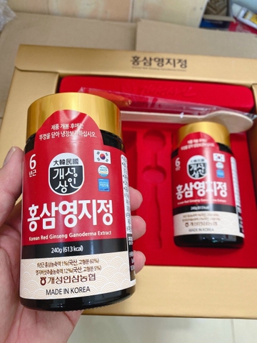 Cao hồng sâm linh chi  Bộ Nộng Nghiệp Hàn Quốc