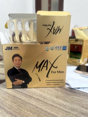 MAX FOR MEN hộp 60 viên Hàn Quốc