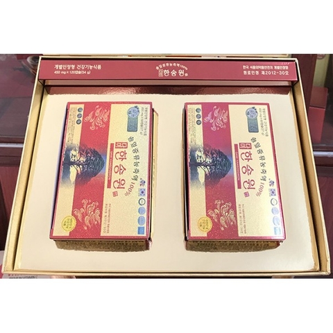 Tinh dầu thông đỏ Dami Hangsongwon Hàn Quốc Hộp 120 viên