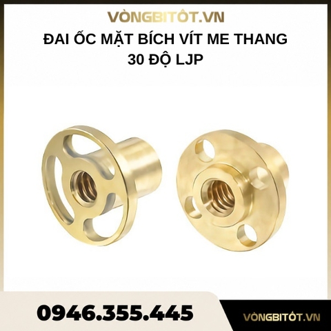 Đai ốc mặt bích vít me thang 30 độ LJP81, LJP86, LJP91