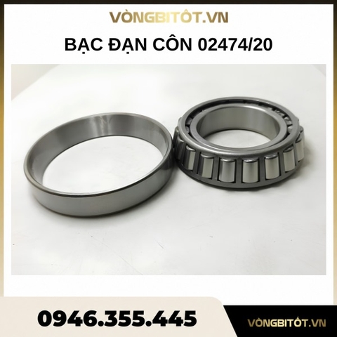 Bạc đạn côn 02474/20