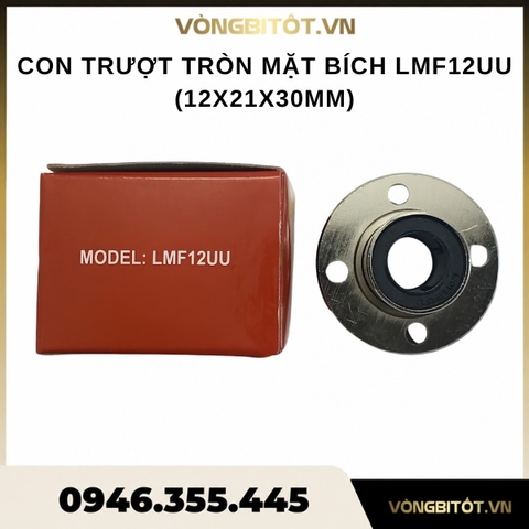 Con trượt tròn LMF12 | LMF12UU, LMF12LUU