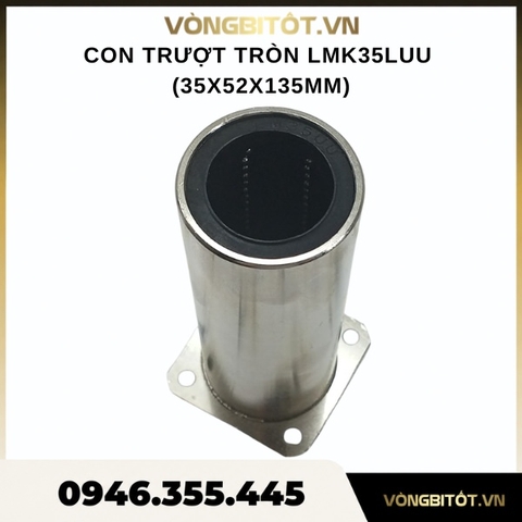 Con trượt tròn có đầu chặn LMK35UU, LMK35LUU