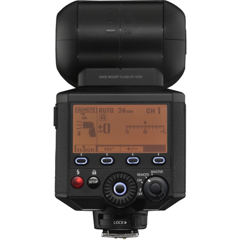 Flash Fujifilm EF-X500 + Đế pin (Đẹp như mới)