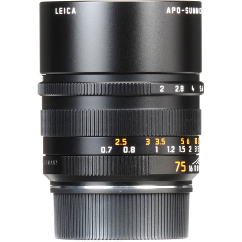 Ống kính Leica APO-Summicron-M 75mm f/2 ASPH Black. Lens (Leica M)
