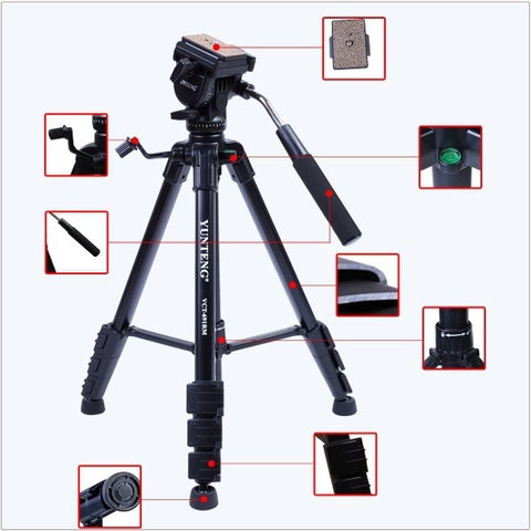 Chân máy ảnh / Tripod Yunteng VCT-691