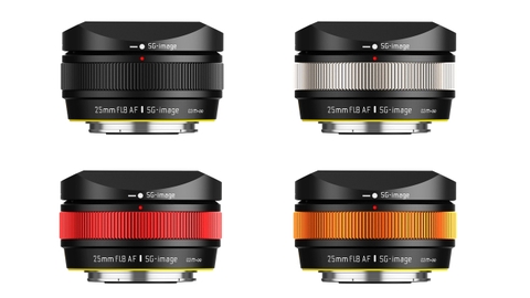 SG image AF 25mm f/1.8 for Fuji - Sony - Nikon Z