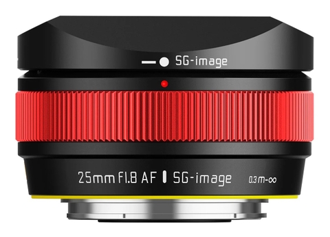 SG image AF 25mm f/1.8 for Fuji - Sony - Nikon Z