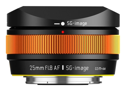 SG image AF 25mm f/1.8 for Fuji - Sony - Nikon Z