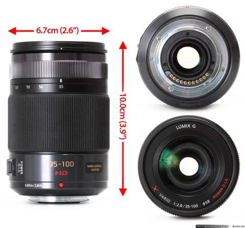 Panasonic LUMIX G X VARIO 35-100mm / F2.8 / POWER O.I.S.