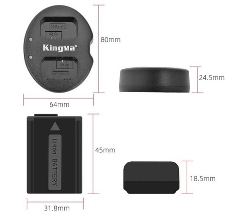 Pin Kingma NP-FW50