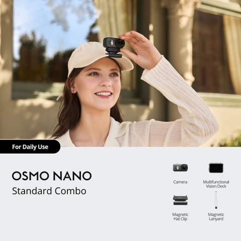 DJI Osmo Nano Standard Combo (128GB) | Chính hãng