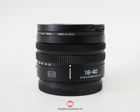 Ống kính Panasonic Lumix S 18-40mm f/4.5-6.3