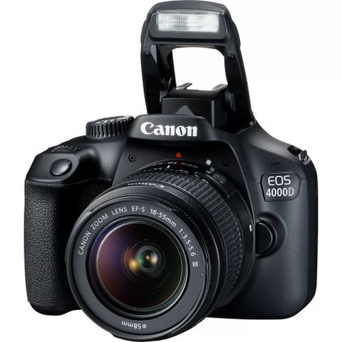 Máy ảnh Canon EOS 4000D + Len 18-55mm F/3.5 - F/5.6 III