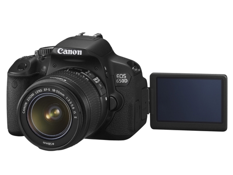 Canon EOS 650D len 18-55mm IS II