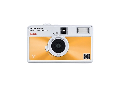 Kodak Film Camera Ektar H35N Silver /  Orange