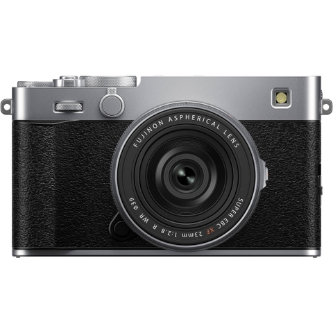 Máy Ảnh Fujifilm X-E5 + Lens XF 23mm F/2.8 R WR (Silver) | Chính Hãng