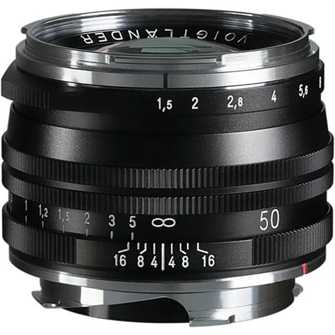 Ống kính Voigtlander Nokton 50mm f/1.5 Aspherical II VM | Black (Chính hãng)