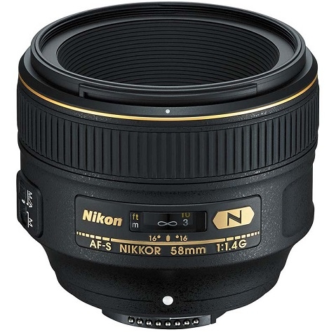 Ống kính Nikon AF-S Nikkor 58mm F1.4G Nano