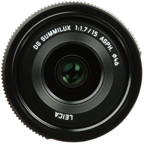 Ống kính Lumix Panasonic Leica DG Summilux 15mm f/1.7 ASPH | Black - Sliver
