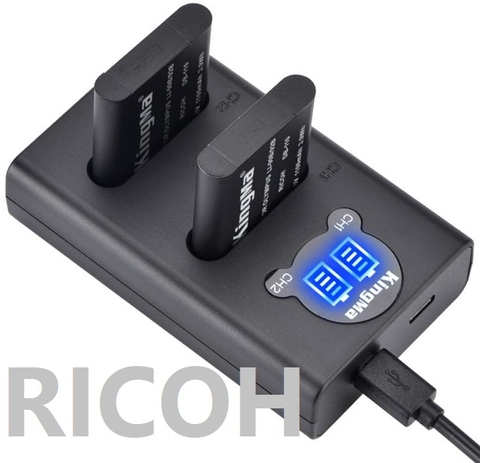 Bộ pin sạc Kingma DB-110 cho Ricoh, Mới 100%