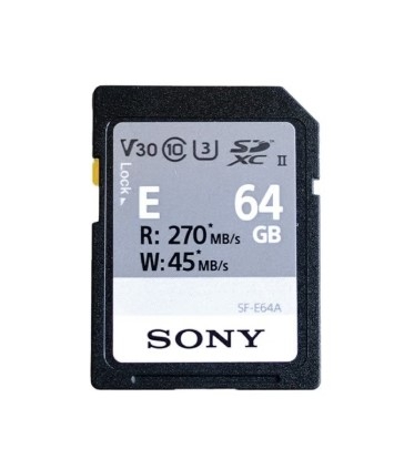 Thẻ nhớ SDXC Sony 64GB 270Mb/45Mb/s (SF-E64A//T)