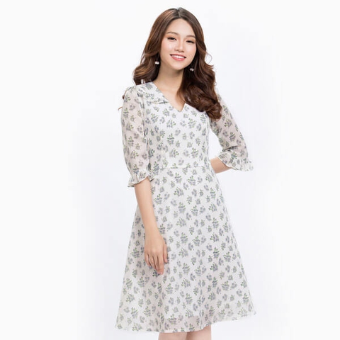 Váy đầm công sở phong cách Hàn Quốc cho mùa hè