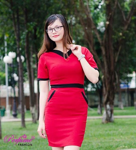 Đầm công sở quận 12