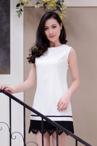 Bộ Vest Nữ Công Sở NK Fashion Áo Dài Tay Phối Chân Váy Dập Ly Chất