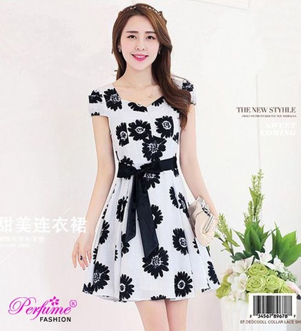 Đầm công sở họa tiết - Xu hướng thời trang không bao giờ lỗi mốt