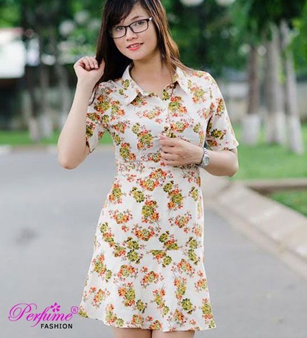 Điểm nổi bật của đầm công sở họa tiết hoa nhí được ưa chuộng nhất hiện nay