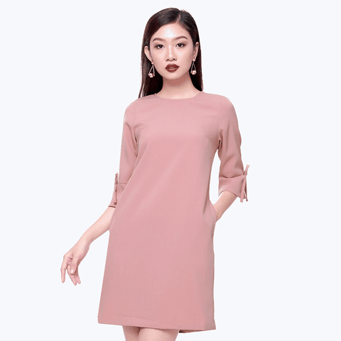 Zuýp xếp ly cam san hô CV192 – hongvicfashion