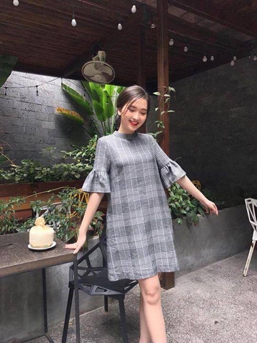 Outlet | Quần suông họa tiết kẻ caro | My Way Fashion || Thời trang thiết  kế cao cấp