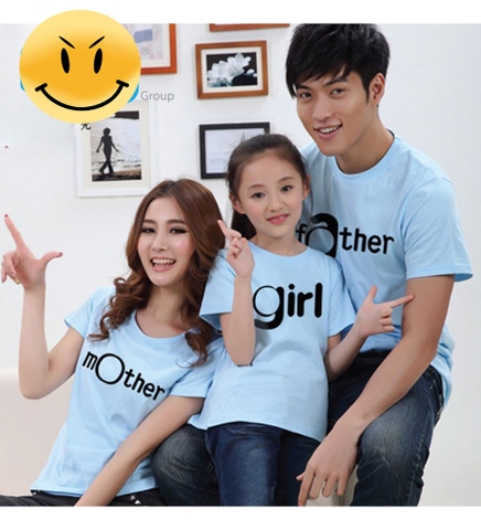 Áo Thun Gia Đình Cổ Tròn 329