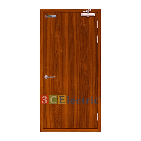 Cửa Chống Cháy Vân Gỗ Căn Hộ