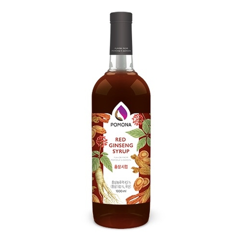 Pomona Red Ginseng Syrup 1000ml – Siro Hồng Sâm