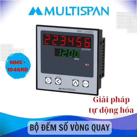 Bộ Đếm Số Vòng Quay Multispan MMC-1046RD