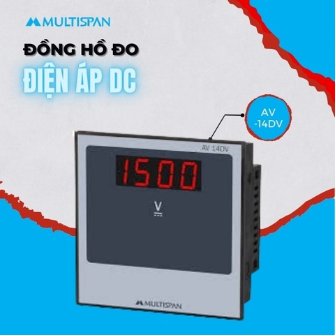 Đồng hồ đo dòng điện DC AV-24DV Multispan