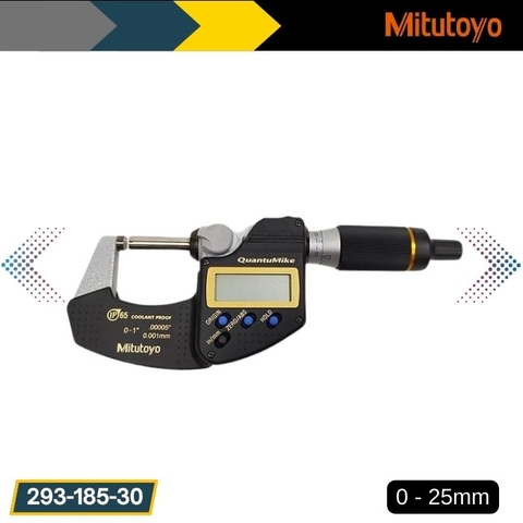 Panme điện tử đo ngoài Mitutoyo 293-185-30 (0 - 25mm/1'')