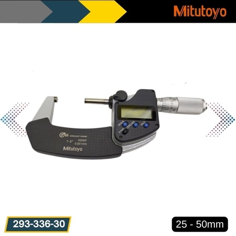Panme điện tử đo ngoài Mitutoyo 293-336-30 (25-50mm/1-2'')